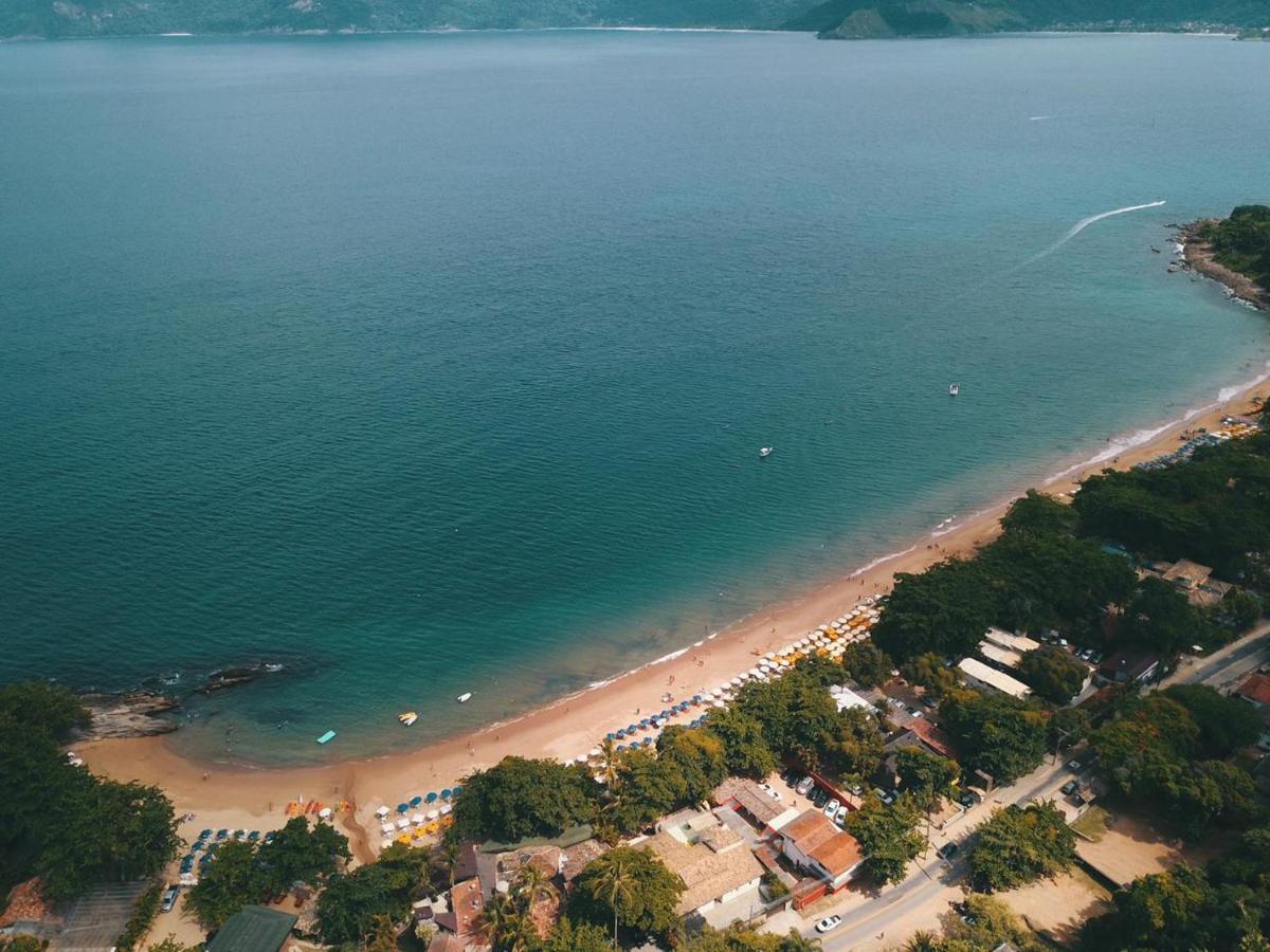 Bangalo Com Vista Para O Mar No Condominio Yacamim Ilhabela Praia Do Curral エクステリア 写真