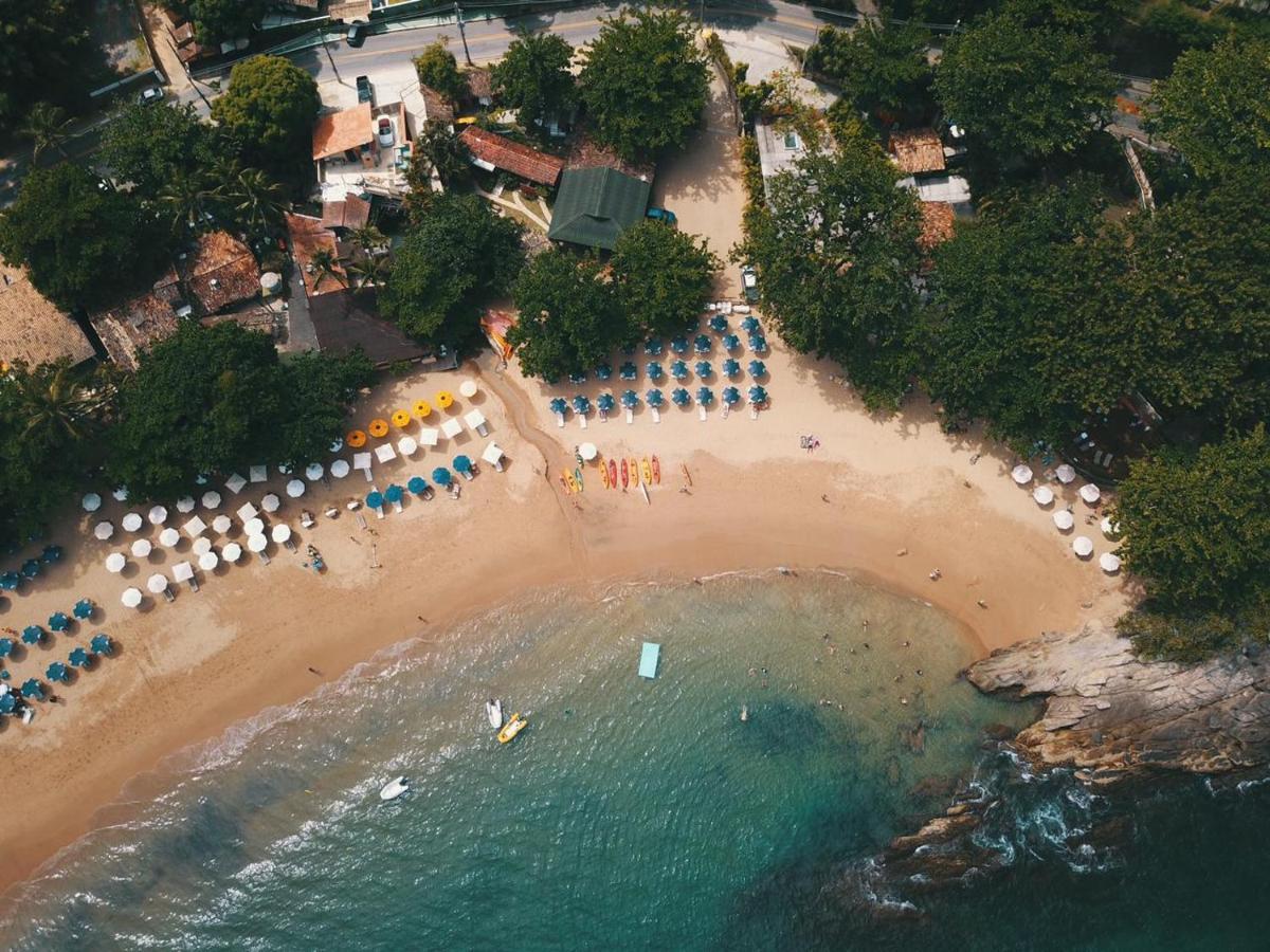 Bangalo Com Vista Para O Mar No Condominio Yacamim Ilhabela Praia Do Curral エクステリア 写真